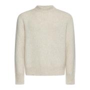 Witte Sweaters voor Mannen Lardini , White , Heren