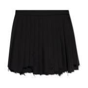 Geplooide rok Balenciaga , Black , Dames