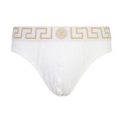 Wit Organisch Katoenen Ondergoed Pak Versace , White , Heren