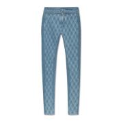 Jeans met riem Balmain , Blue , Dames