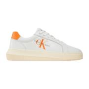 Lage Sneakers Calvin Klein Jeans , White , Dames