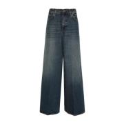 Boyfit Over Jeans Haikure , Blue , Dames