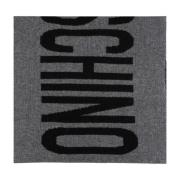 Logo Sjaal Moschino , Gray , Unisex