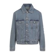 Blauwe Jas voor Mannen Aw24 Loewe , Blue , Heren