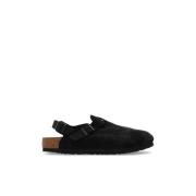 Schoenen Tokio II Suede Birkenstock , Black , Heren