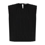 Top Mauvegz Gestuz , Black , Dames