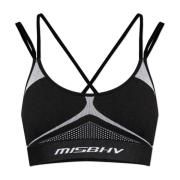 Top met logo Misbhv , Black , Dames