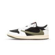 Travis Scott Olive Low Retro Sneaker Jordan , Multicolor , Heren