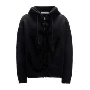 Anker Logo Trui Zwart JW Anderson , Black , Heren