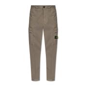 Broek met logo Stone Island , Green , Heren