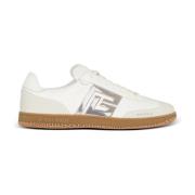 Kalfsleren Zwaan trainers Balmain , White , Heren