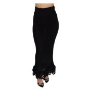 Zwarte Mermaid Maxi Rok Dolce & Gabbana , Black , Dames