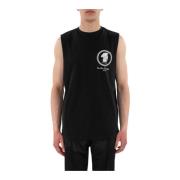 Tank Tops Canotta Corsinelabedoli , Black , Heren