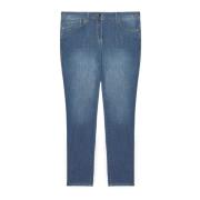 Lichte Denim Skinny Jeans met Push-Up Snit Fiorella Rubino , Blue , Da...