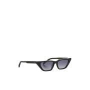 Wit/Blauwe Zonnebril g.o.d. Eyewear , Black , Dames