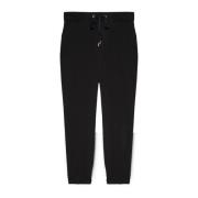 Scuba Crepe Joggers Fiorella Rubino , Black , Dames