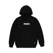 Zwarte Doit Hoodie Prosto , Black , Heren