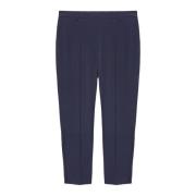 Stromende Stof Formele Broek Fiorella Rubino , Blue , Dames