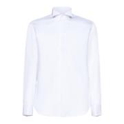 Witte Overhemden voor Mannen D4.0 , White , Heren