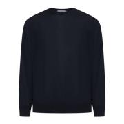 Blauwe Sweaters voor Mannen D4.0 , Blue , Heren