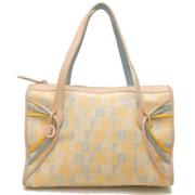 Pre-owned Canvas totes Fendi Vintage , Beige , Dames