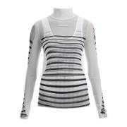 Gelaagde Zeemans Top Jean Paul Gaultier , White , Dames