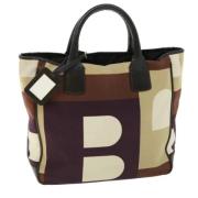 Pre-owned Canvas totes Bally Pre-owned , Black , Dames