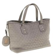 Pre-owned Nylon totes Gucci Vintage , Gray , Dames