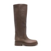 Caribou Knie Laarzen Casadei , Brown , Dames