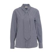 Blauwe Shirts Aw24 Ottod'Ame , Blue , Dames