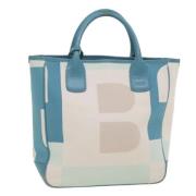 Pre-owned Canvas totes Bally Pre-owned , Blue , Dames