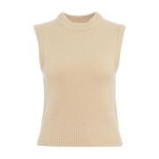 Beige Gebreide Kleding Aw24 Handwas Ottod'Ame , Beige , Dames