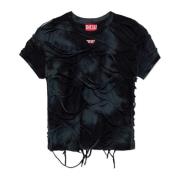 Top T-Uncutie-Long-P1 Diesel , Black , Dames