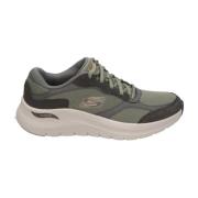 Sportieve Heren Sneakers Skechers , Green , Heren