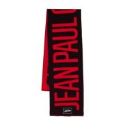 Burgundy Red Wool Scarf Jean Paul Gaultier , Red , Dames