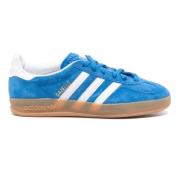 Indoor Gazelle Schoenen Adidas , Blue , Dames