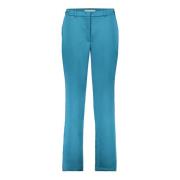 Elegante broek met zijsplitten Betty & Co , Blue , Dames