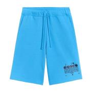 Bermuda Shorts voor Heren Diadora , Blue , Heren