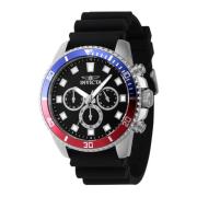 Pro Diver Quartz Horloge - Zwarte Wijzerplaat Invicta Watches , Gray ,...