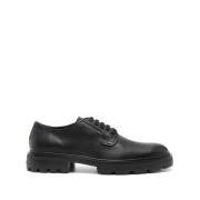 Zwarte Derby Schoenen Hogan , Black , Heren