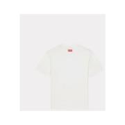 Klassieke Bloemen T-Shirt Kenzo , White , Heren