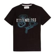 Stijlvolle Heren T-Shirt Collectie Bikkembergs , Black , Heren