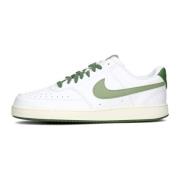 Retro Stijl Lage Top Sneakers Nike , White , Heren