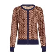 Ronde Hals Cardi Pullover Ripley King Louie , Multicolor , Dames