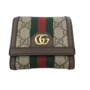 Pre-owned Canvas wallets Gucci Vintage , Multicolor , Dames