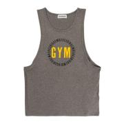 Sportieve Tanktop Heren Bikkembergs , Gray , Heren