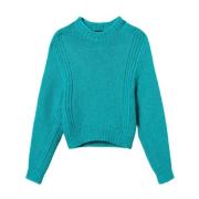 Stijlvolle Sweater Set Twinset , Blue , Dames