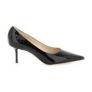 Elegante Love Pumps met JC Monogram Jimmy Choo , Black , Dames