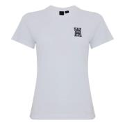 Witte T-shirts en Polos Pinko , White , Dames