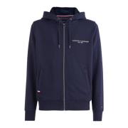 Sweatshirt met rits Tommy Hilfiger , Blue , Heren